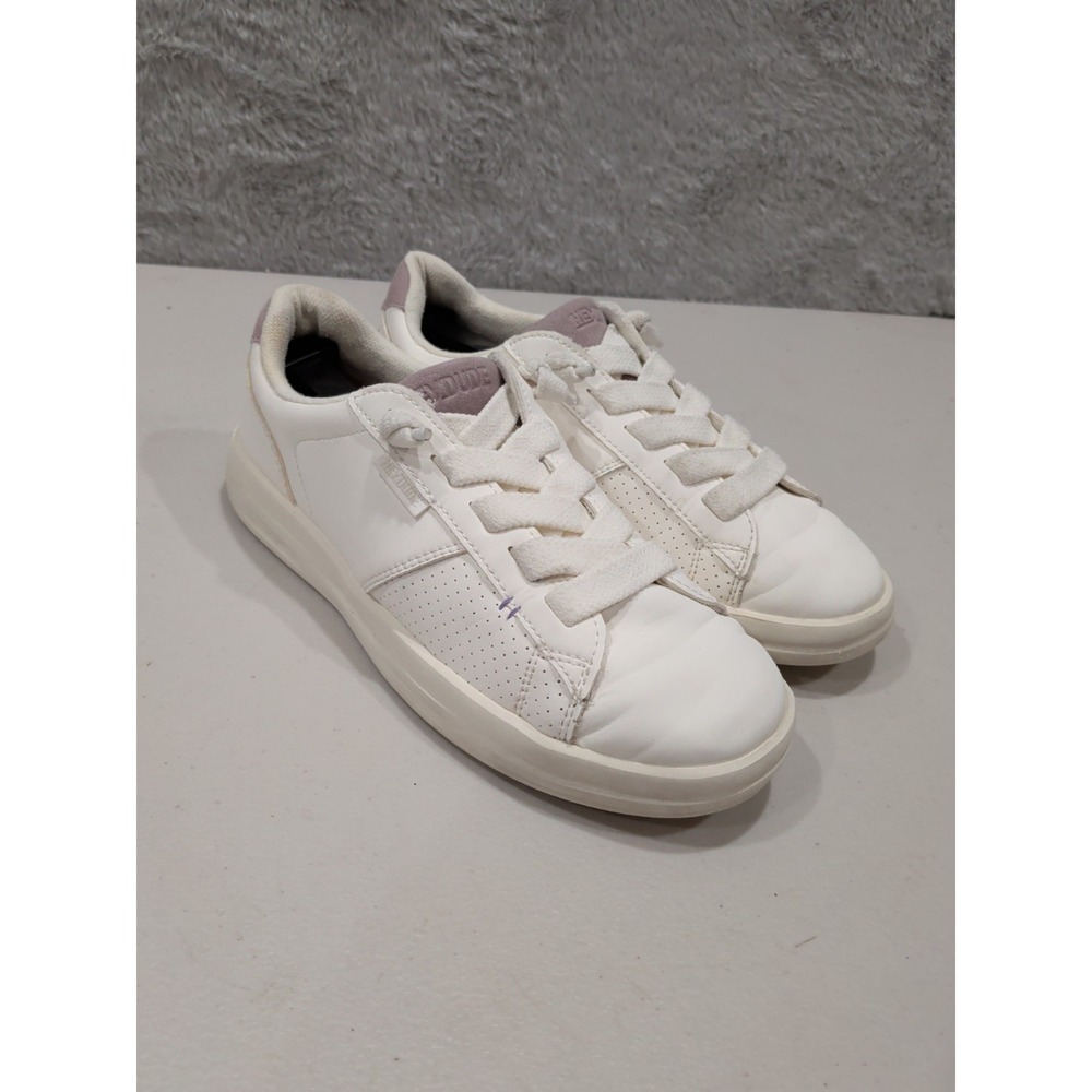 Hey Dude Karina Duo Classic White Women's Shoes Size 9 44234-100